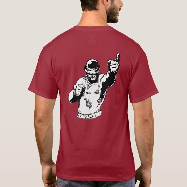 T-shirt casquettes Bowler et Brawlers (Dos)