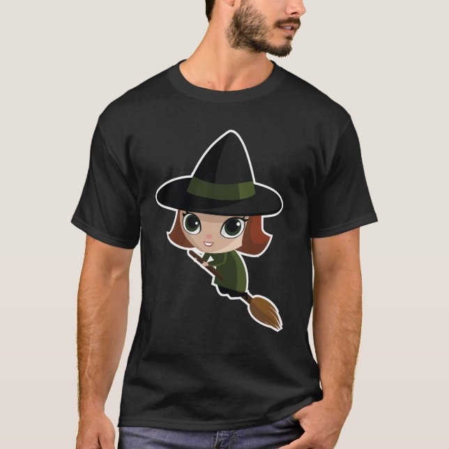 T-shirt Cassandra la sorcière (Devant)