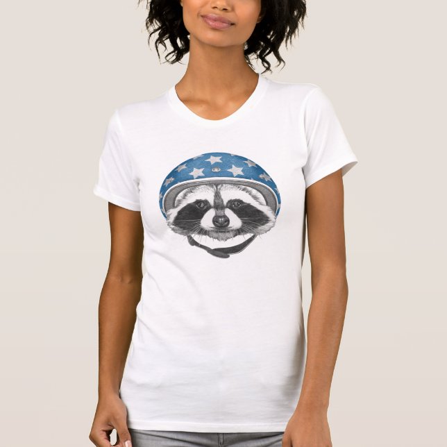 T-shirt Casse-cou de raton laveur (Devant)
