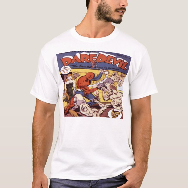 T-shirt Casse-cou - le plus grand nom en bandes dessinées (Devant)