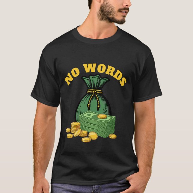 T-shirt casse d'argent - icône d'argent - sans mots (Devant)