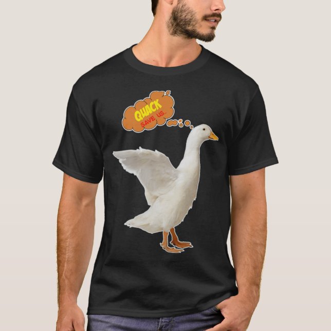 T-shirt Casse de canard de canard  (Devant)