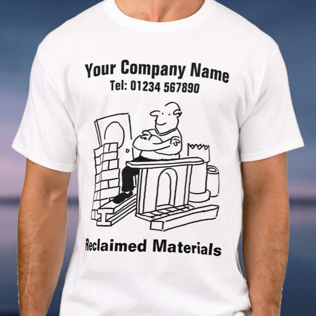 T-shirt Casse de matériaux récupérés (Créateur téléchargé)