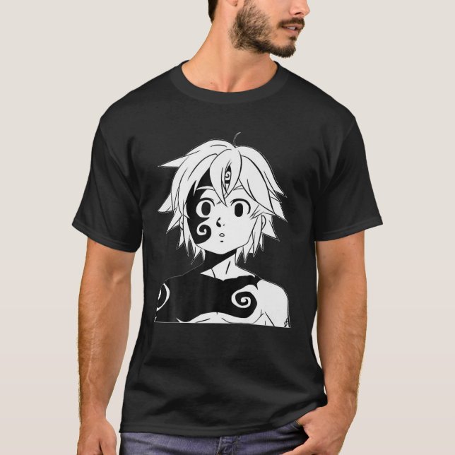 T-shirt Casse-Noisette Dragon Péché De Colère Anime Manga (Devant)