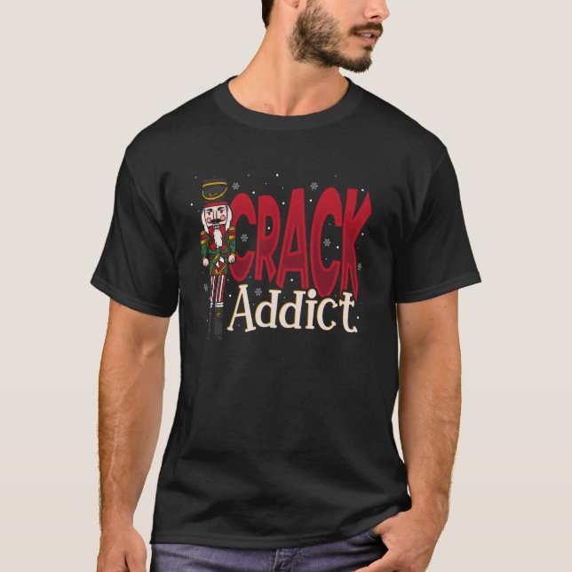 T-shirt Casse-Noisette Équipe de Noël de Ballet Dan addict (Devant)
