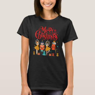 T-shirt Casse-noisette Merry Xmas Plum sucre fée Casse-noi