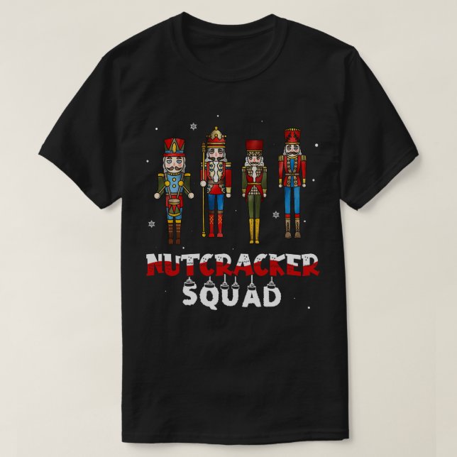 T-shirt Casse-Noisette Squad Danse de ballet Correspondanc (Design devant)