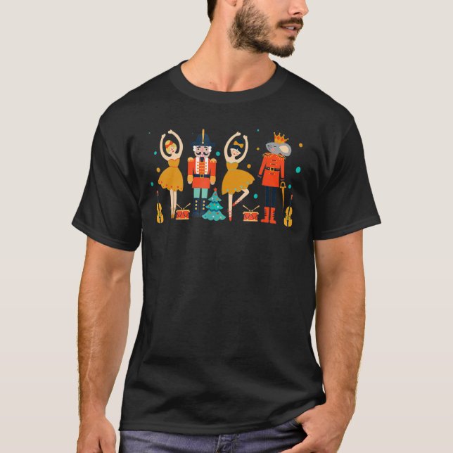 T-shirt Casse-Noisette Squad Danse de ballet Correspondanc (Devant)