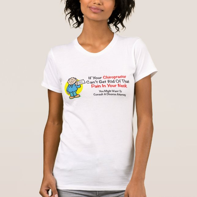 T-shirt Casse-pieds la chemise de dames (Devant)