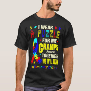T-shirt Casse-tête à porter pour Gramps Sensibilisation à 