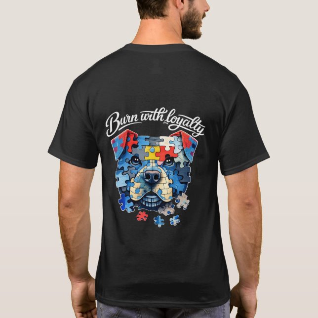 T-shirt Casse-tête Chien Fidélité (Dos)