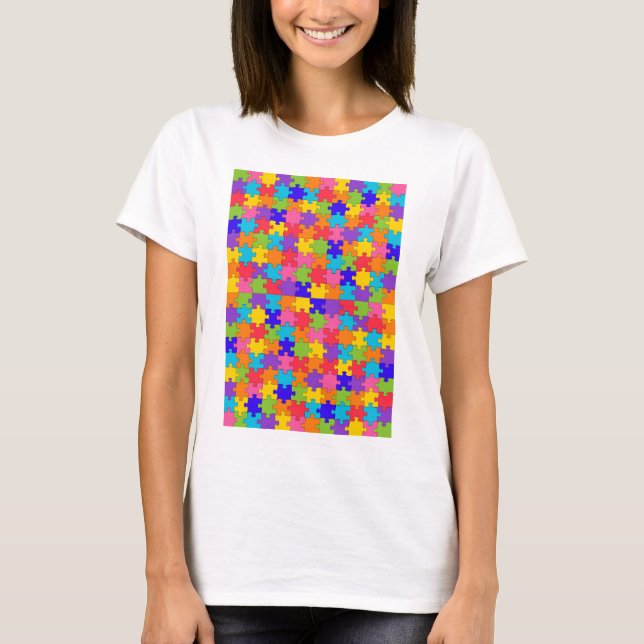 T-shirt casse-tête de l'autisme (Devant)