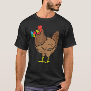 T-shirt Casse-tête de poulet Sensibilisation à l'autisme A