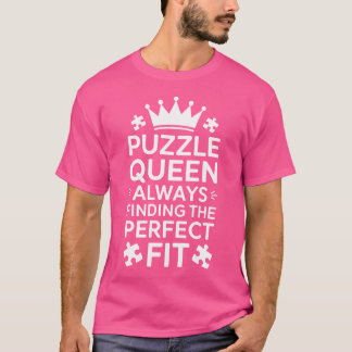 T-shirt Casse-tête drôle Puzzler Puzzles Jigsaw