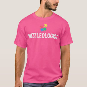 T-shirt Casse-têteologue Amateur de Puzzles Collectionneur