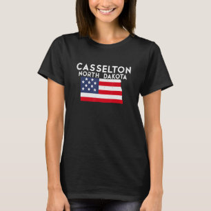 T-shirt Casselton North Dakota USA State America Travel