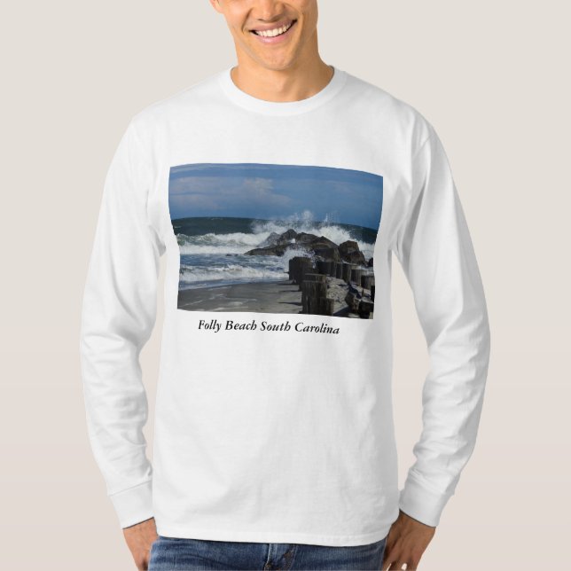 T-shirt Casser Des Vagues À La Folie (Devant)