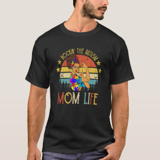 T-shirt Casser le rythme de la vie de maman autiste Puzzle