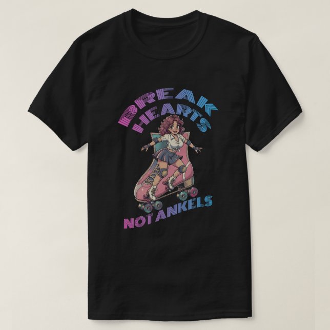 T-shirt Casser les cœurs pas les chevilles (Design devant)