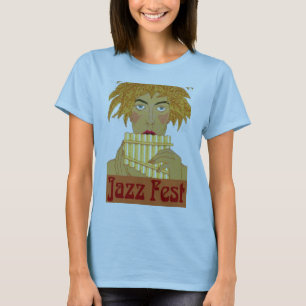 T-shirt Casserole de Fest de jazz sur la cannelure