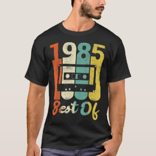 T-shirt Cassette 37th Birthday 1985