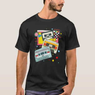T-shirt Cassette 80S Retro 1980S Musique 80S Part
