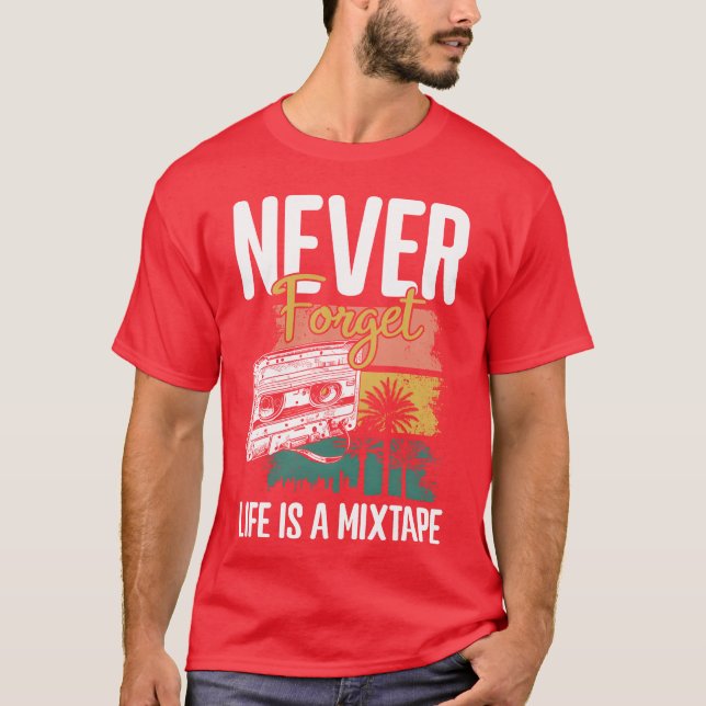 T-shirt Cassette audio l Old Year boy (Devant)