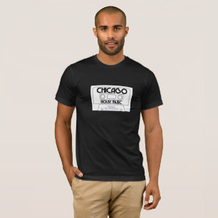T-shirt Cassette de musique de Chambre de Chicago