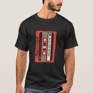 T-shirt Cassette De Musique Retro Vintage 80S Relax Et Rew