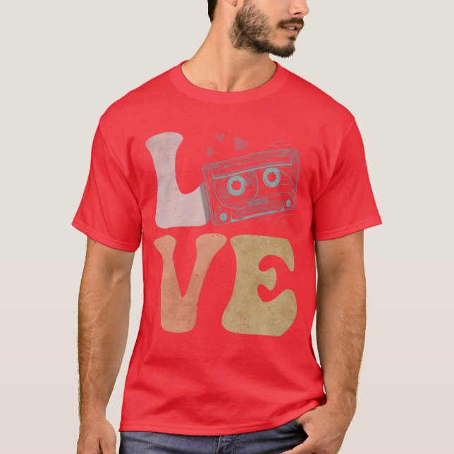 T-shirt Cassette LOVE amie (Devant)