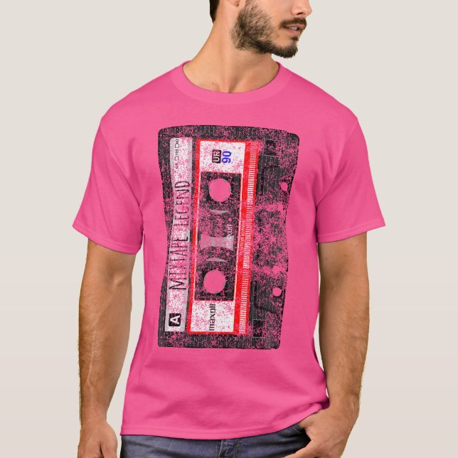 T-shirt Cassette Mixtape Legend - Dj Hip hop (Devant)
