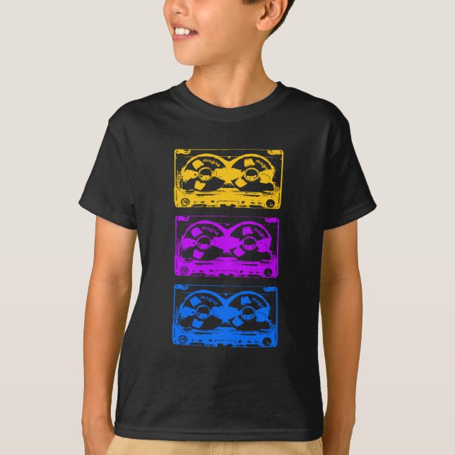 T-shirt Cassette Rétro (Devant)