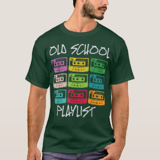 T-shirt Cassette Tape 1990s Music Cool Retro 90s Old Schoo