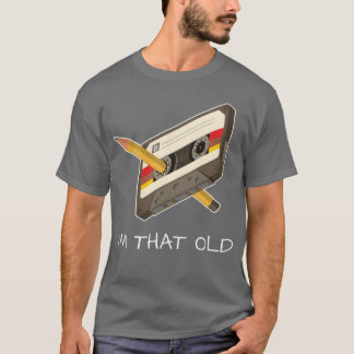 T-shirt Cassette tape music retro vintage nineties 80s fun