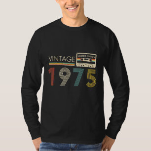 T-shirt Cassette vintage 1975