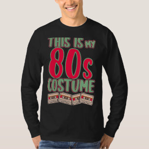 T-shirt Cassette vintage 80 Thème Costume Party 1980