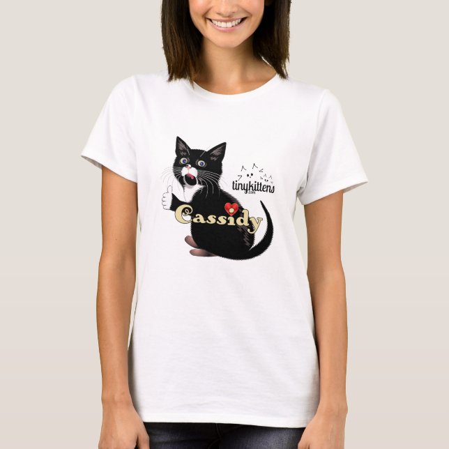 T-shirt Cassidy TinyKittens (Devant)