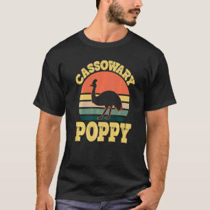 T-shirt Cassis Masculin Coquelicot Mignon Cassowary Fête C