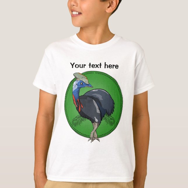 T-shirt Cassowary (Devant)