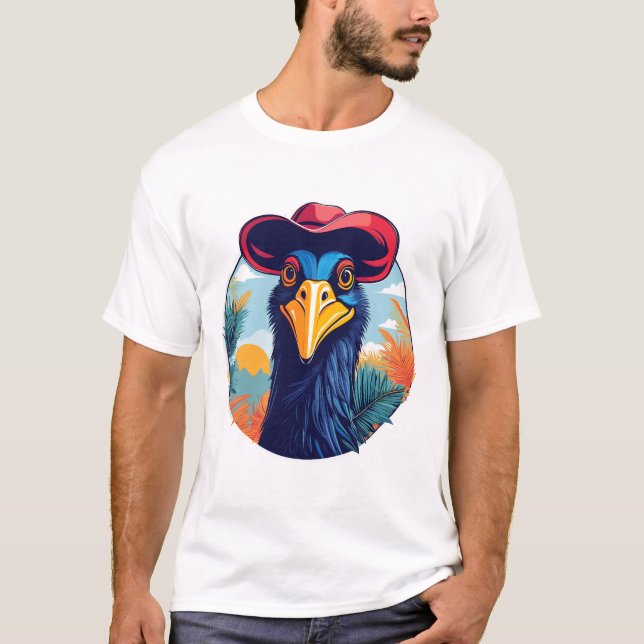 T-shirt Cassowary (Devant)