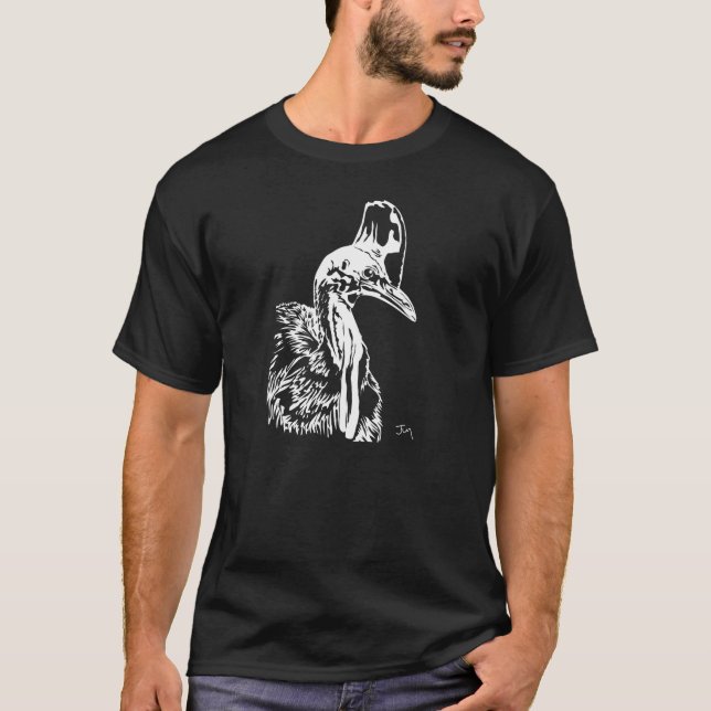 T-shirt Cassowary (Devant)