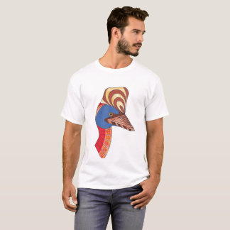 T-shirt Cassowary Art autochtone authentique