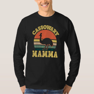 T-shirt Cassowary Mamma Mignon Party de Casoars  