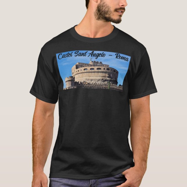 T-shirt Castel Sant'Angelo - Roma (Devant)