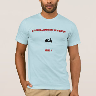 T-shirt Castellammare di Stabia, Italie Scooter