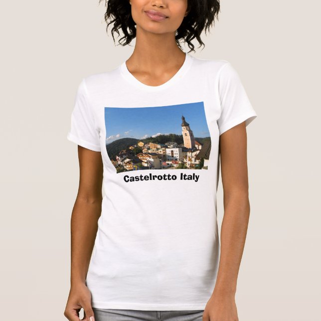 T-shirt Castelrotto Italie (Devant)