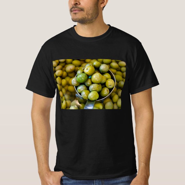 T-shirt Castelvetrano Olives vertes douces (Devant)