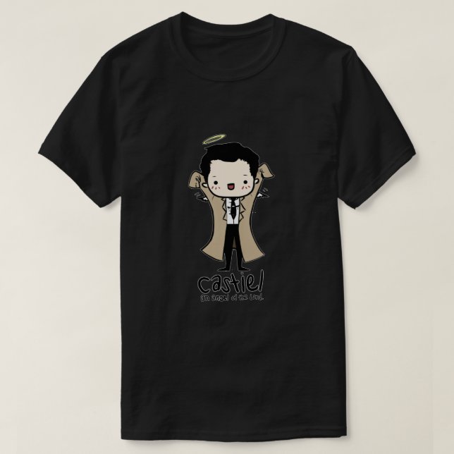 T-shirt Castiel - Ange du Seigneur Essentiel (Design devant)