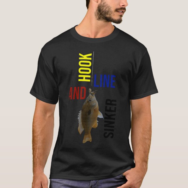 T-shirt Casting Dreams Catching Fish Citation Vintage (Devant)