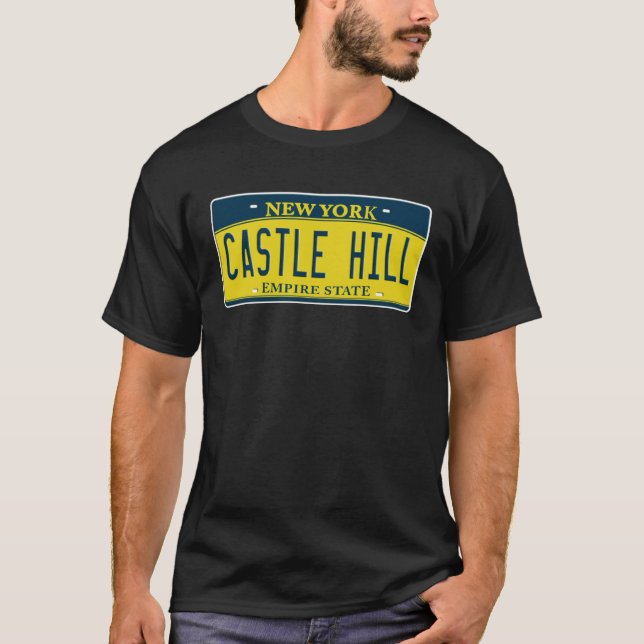 T-shirt Castle Hill Bronx New York NY Neighborhood Hometow (Devant)